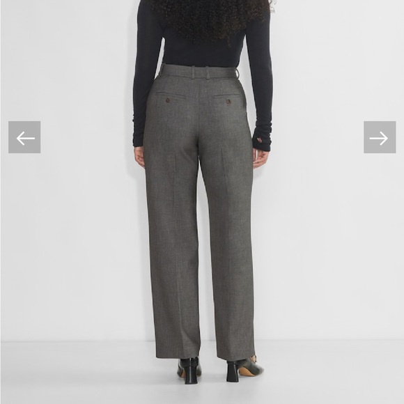 Aritzia Agency Pant (Curve Fit) | Heather Charcoal - Picture 3 of 11
